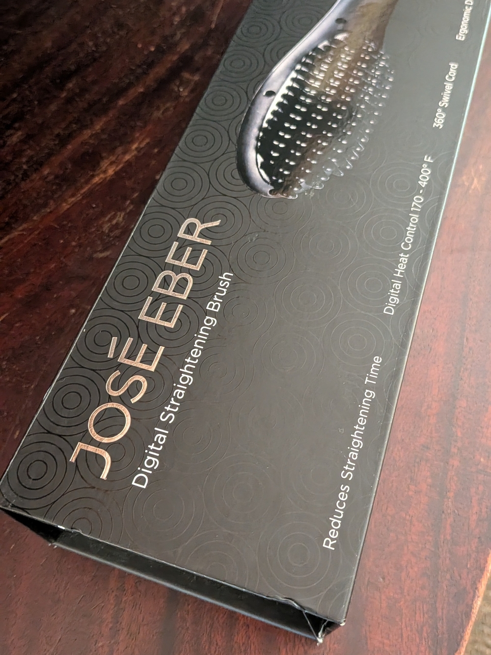 José Eber Digital Straightening Brush – Professional Hair Styler (Open Box)